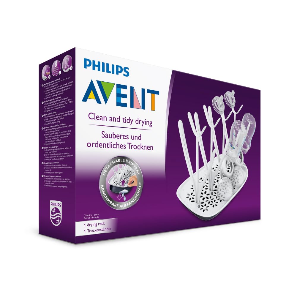 Philips Avent pudelite ja tarvikute kuivati SCF149/00, valge