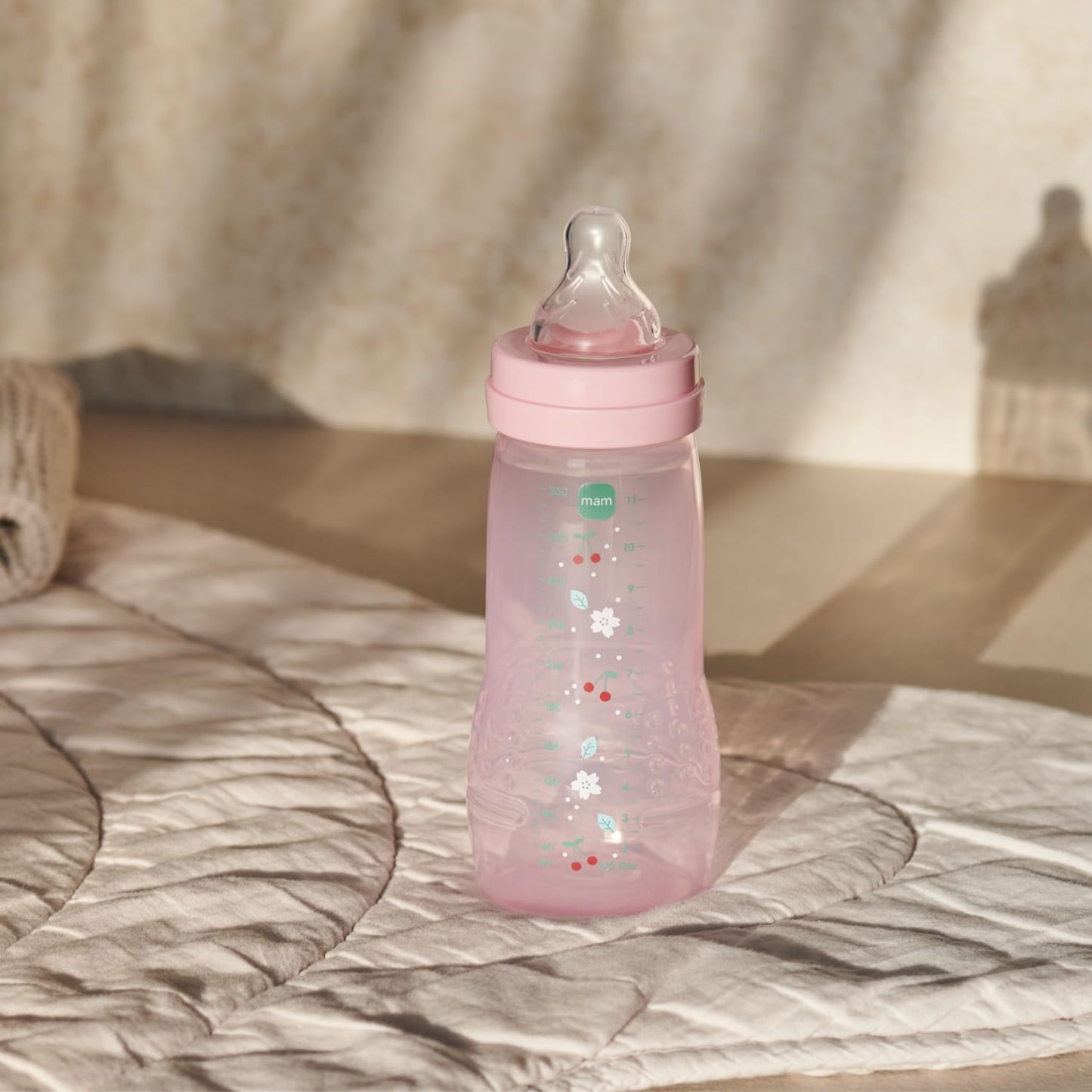 MAM Easy Active 6+ kuud lutipudelid, Berry & Pearl (2 × 330 ml)