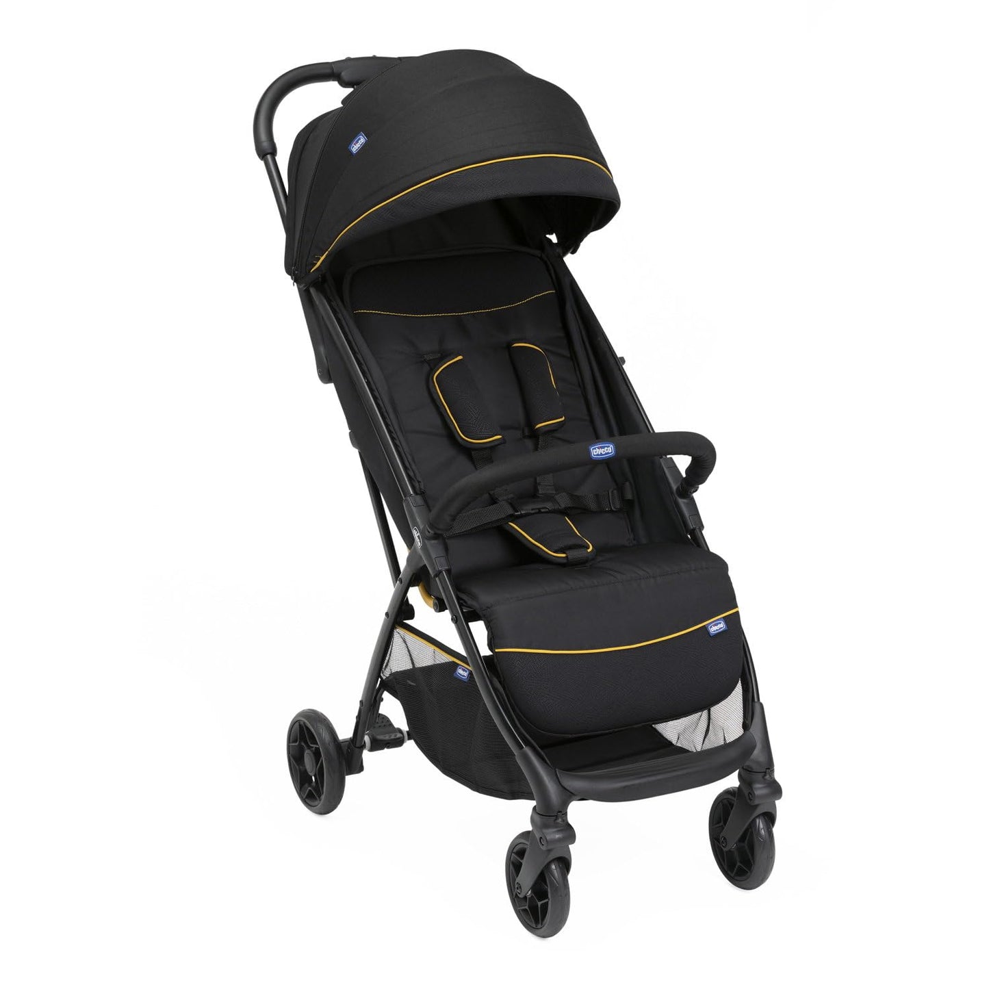Chicco Glee jalutuskäru, must/kollane