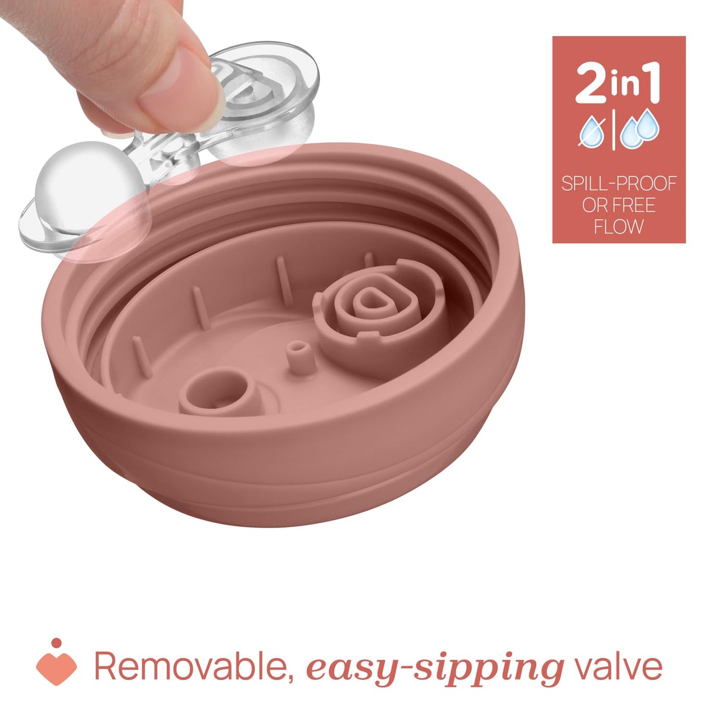 Chicco Advanced joogitops kõrrega, 266 ml, roosa, 12+ kuud, CH06941-15