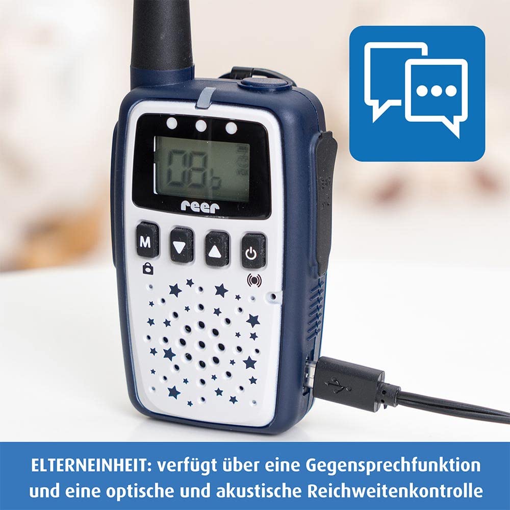 Reer Care&Talk 2in1 beebimonitor ja raadiosaatja, kuni 5 km ulatus