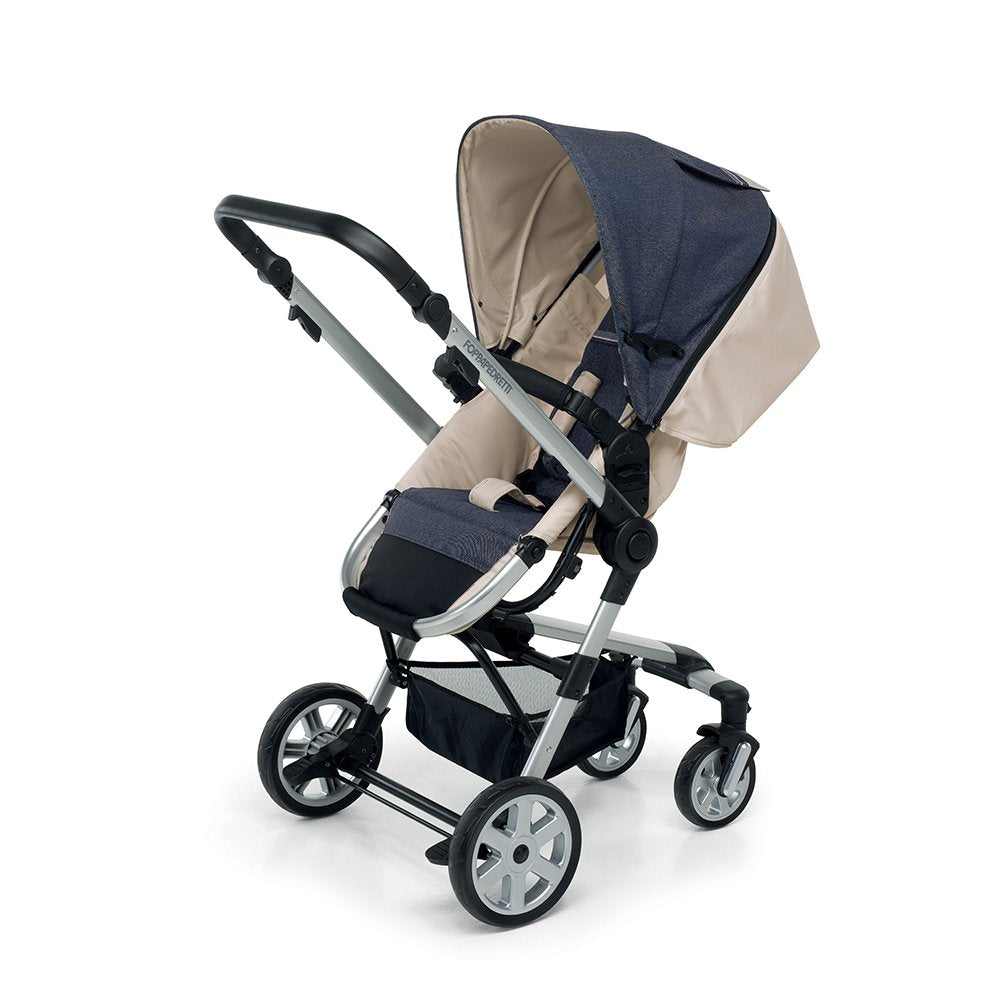 Foppapedretti Supertres i-Size 3-ühes kombisüsteem, Denim Perla
