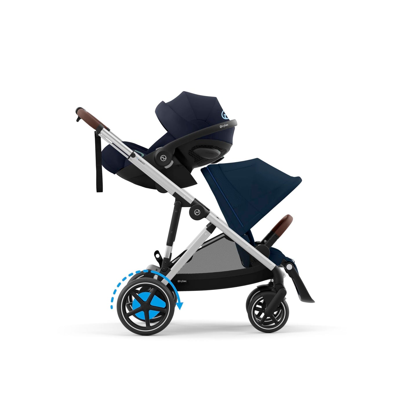 Cybex e-Gazelle S elektriline jalutuskäru, Ocean Blue