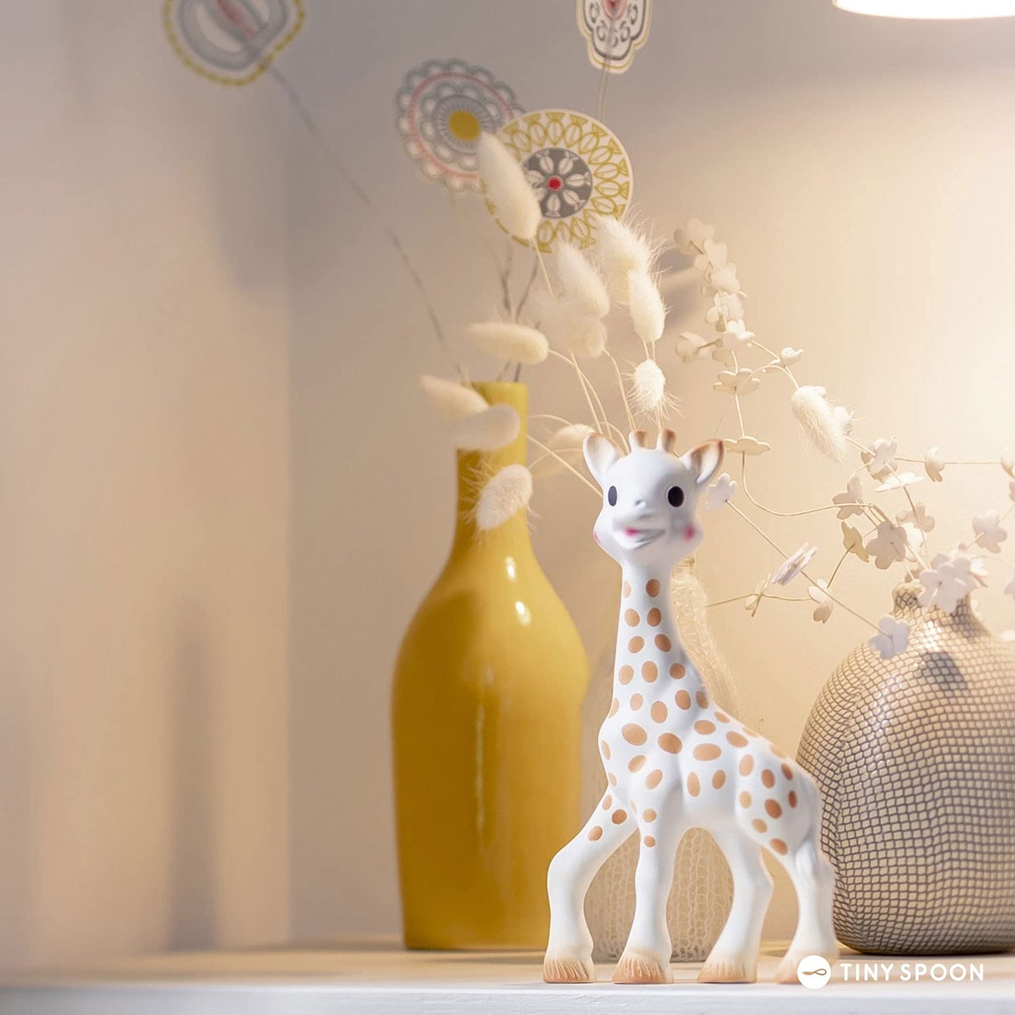 Sophie la girafe kinkekomplekt (mänguasi ja mini võtmehoidja)