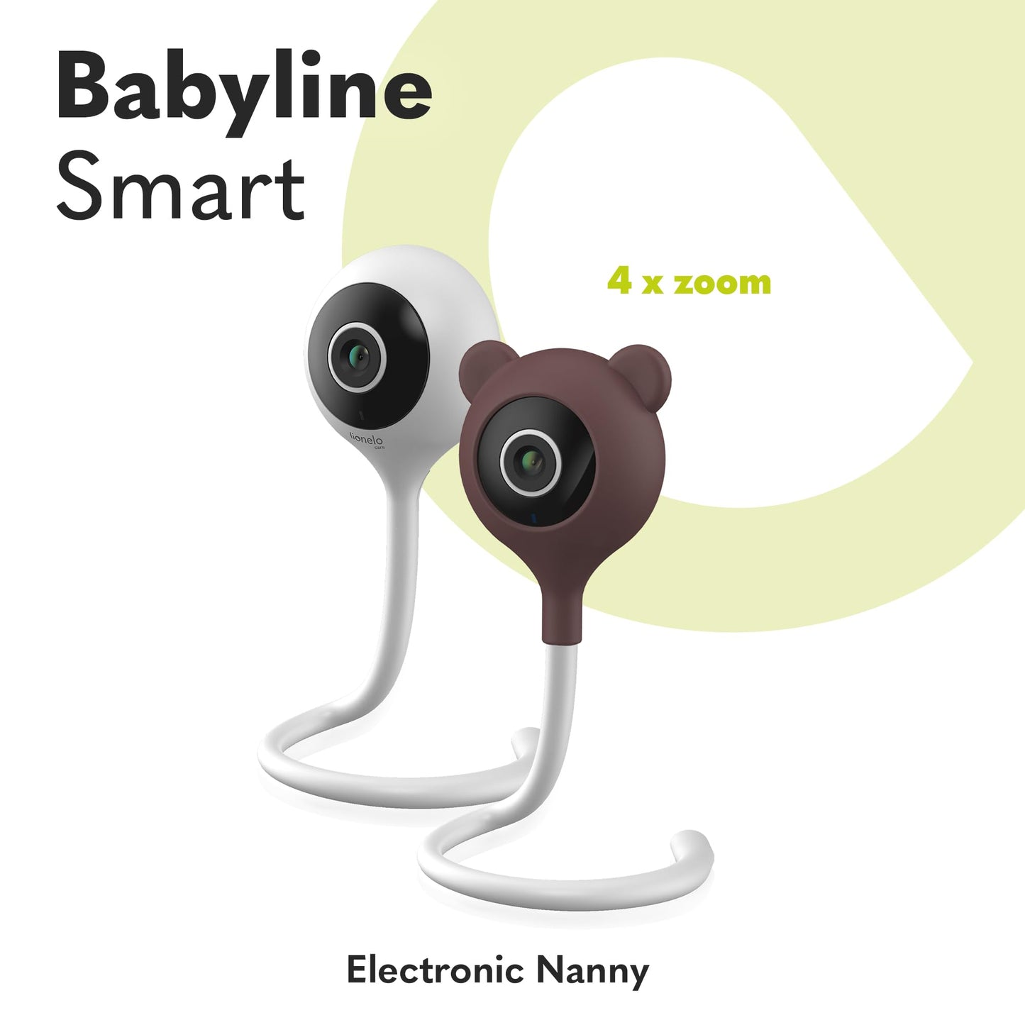 Lionelo Babyline Smart Wi-Fi beebimonitor kaamera öörežiimiga
