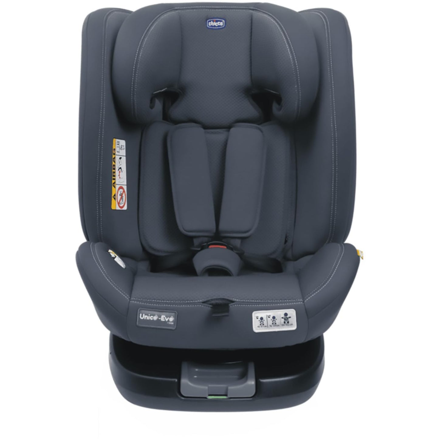 Chicco Unico Evo i-Size turvatool 0–12 a / 40–150 cm, 360° pöörlev, India Ink
