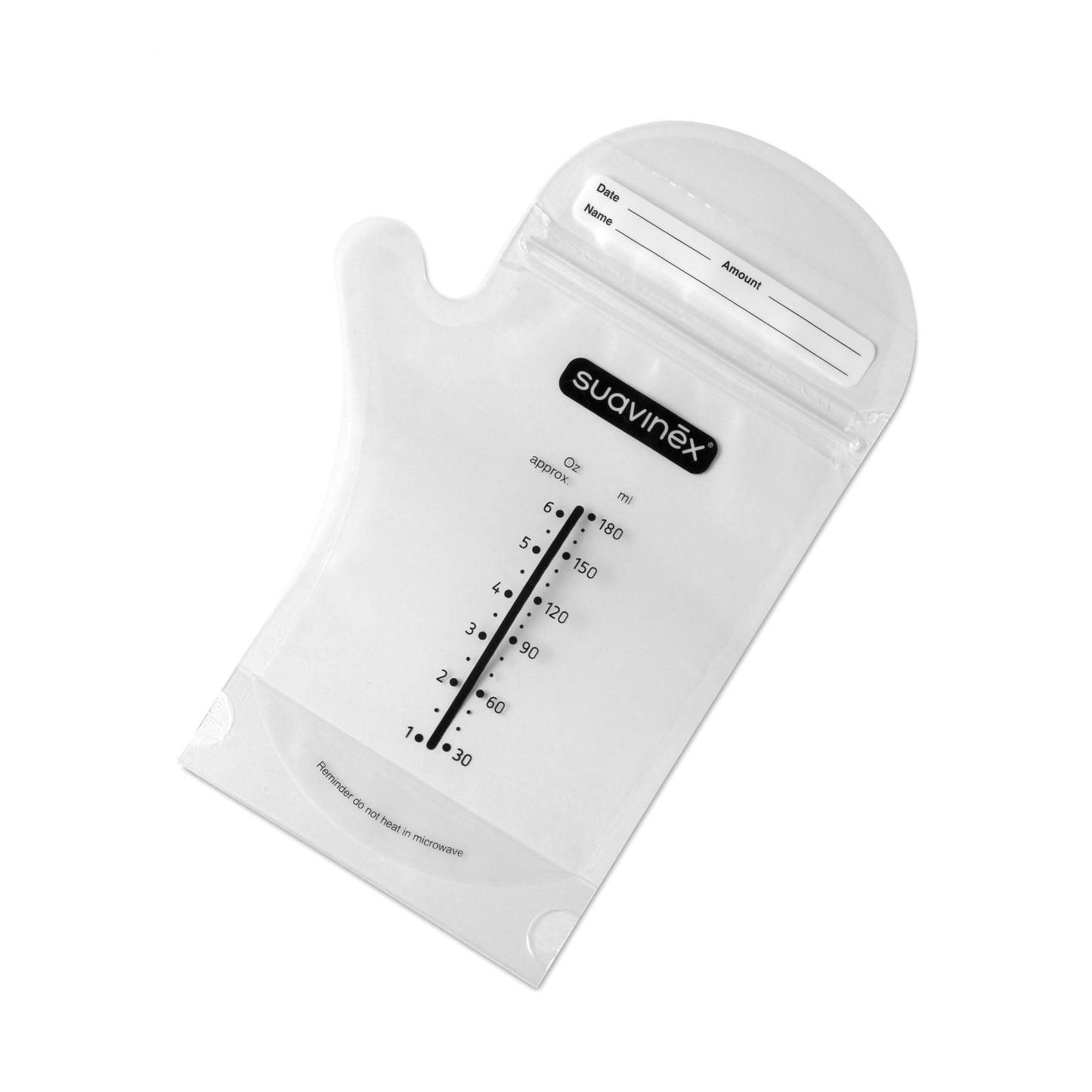Suavinex rinnapiima säilituskotid 180 ml, 25 tk, tilaga