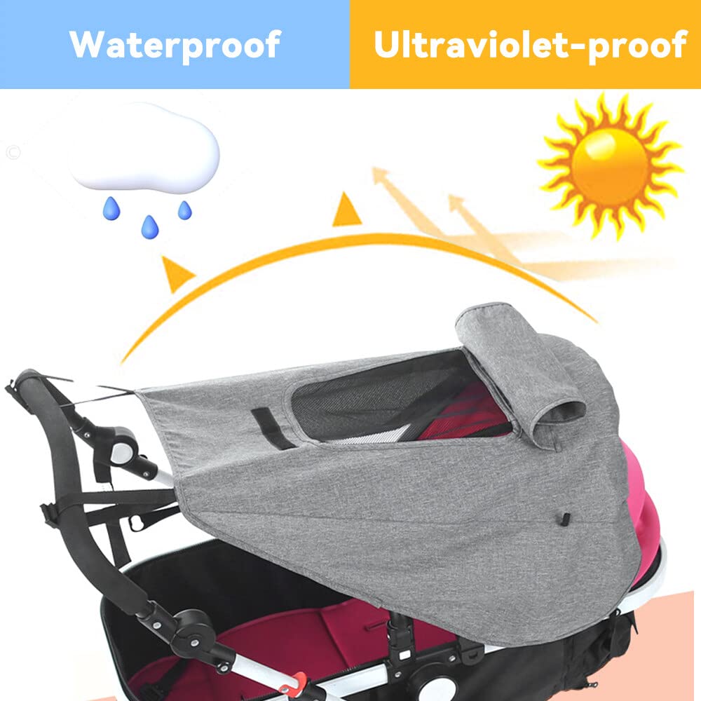 Misazy universaalne päikesesirm kärule, UV 50+ kaitse ja veekindel