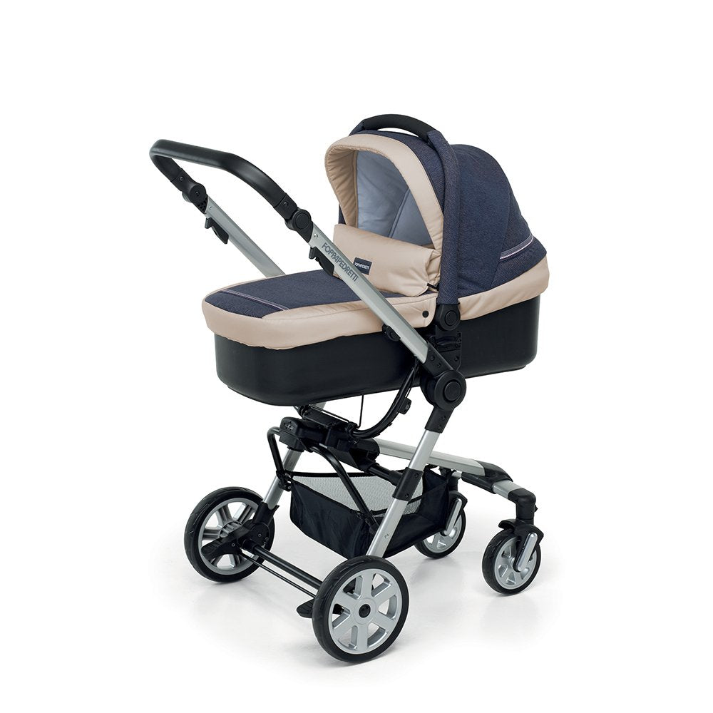 Foppapedretti Supertres i-Size 3-ühes kombisüsteem, Denim Perla