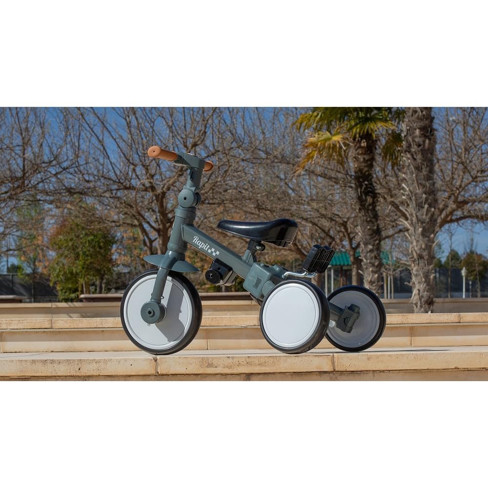 Interbaby 5-in-1 evolutionary tricycle, bluish gray