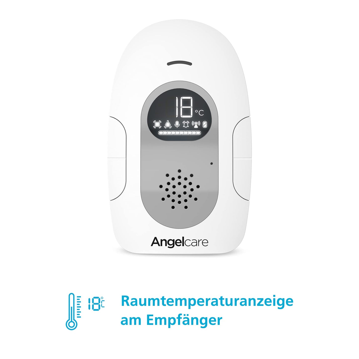 Angelcare SmartSensor Pro 2 beebimonitor – heli- ja liikumisjälgimine, temperatuurianduriga