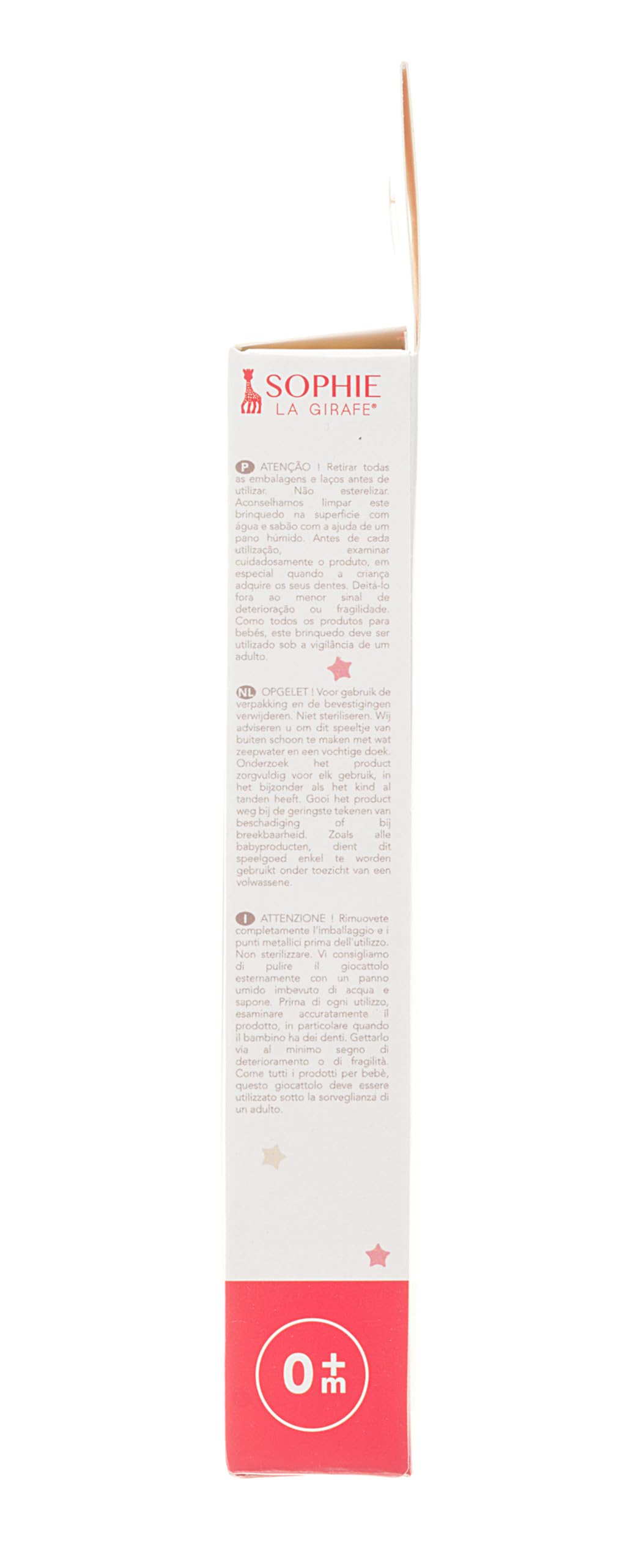 Sophie la Girafe närimisrõngas, 100% looduslikust kummist