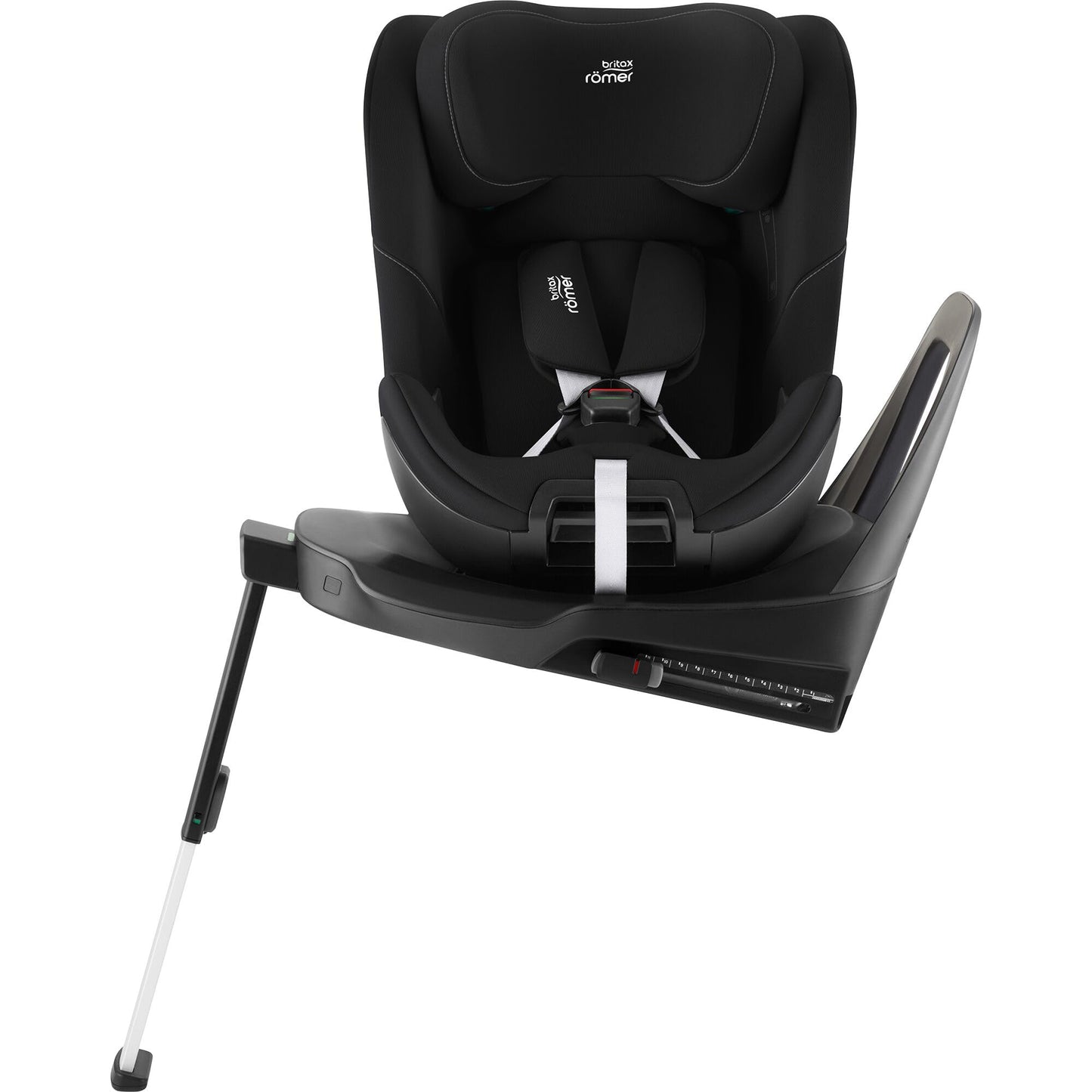 Britax Römer Rider turvatool, ISOFIX ja tugijalaga, 40–125 cm, Space Black