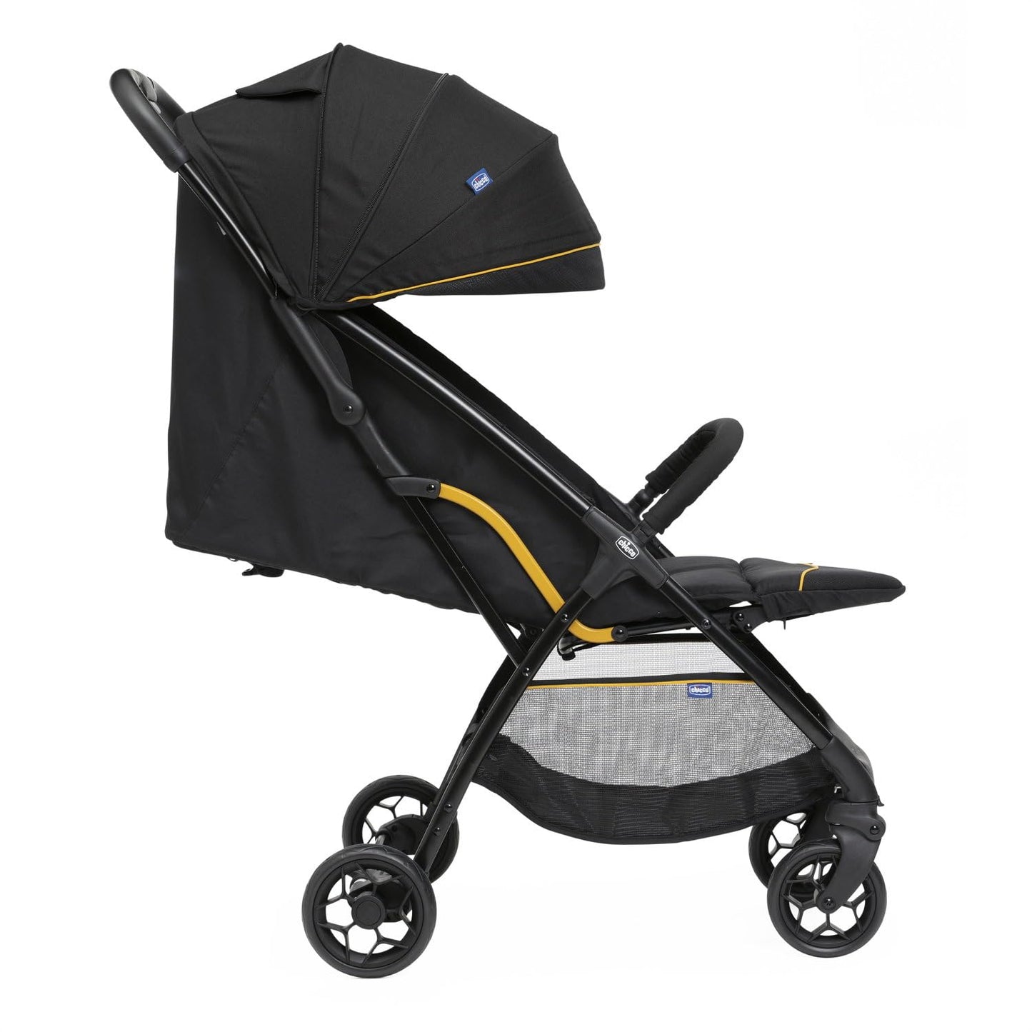 Chicco Glee jalutuskäru, must/kollane