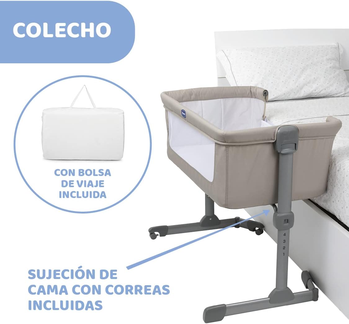 Chicco Next2Me Essential vooditasku, 0–6 kuud