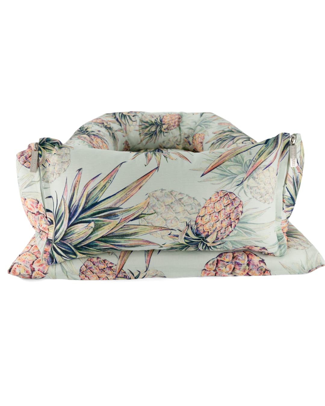 Twistshake beebipesa kate, 100% puuvill, Ananassi muster