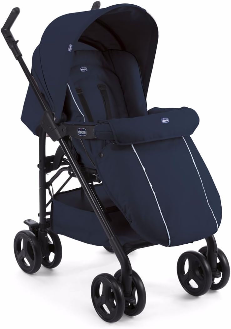 Chicco Trio Sprint 3-in-1 reisisüsteem (vanker, kandekorv ja turvahäll), tumesinine