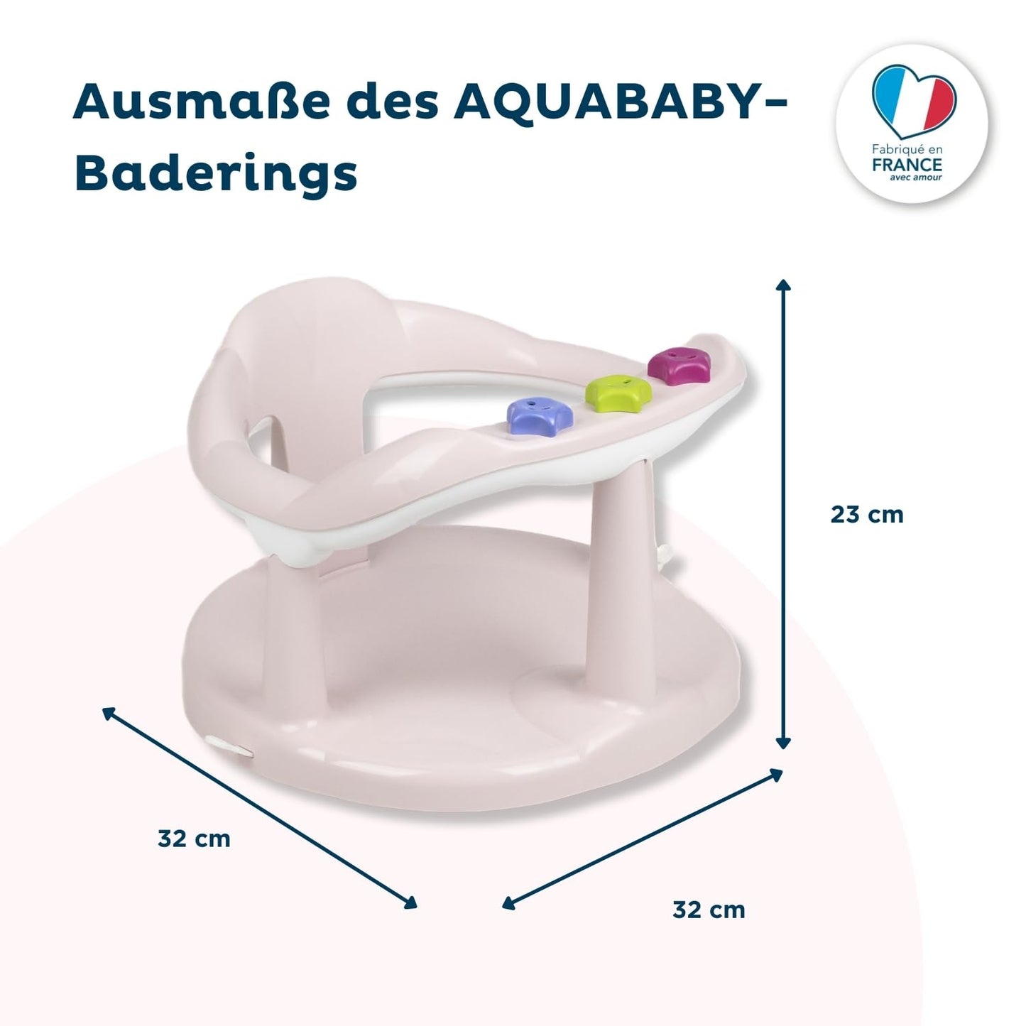 Thermobaby Aquababy vannirõngas, roosa