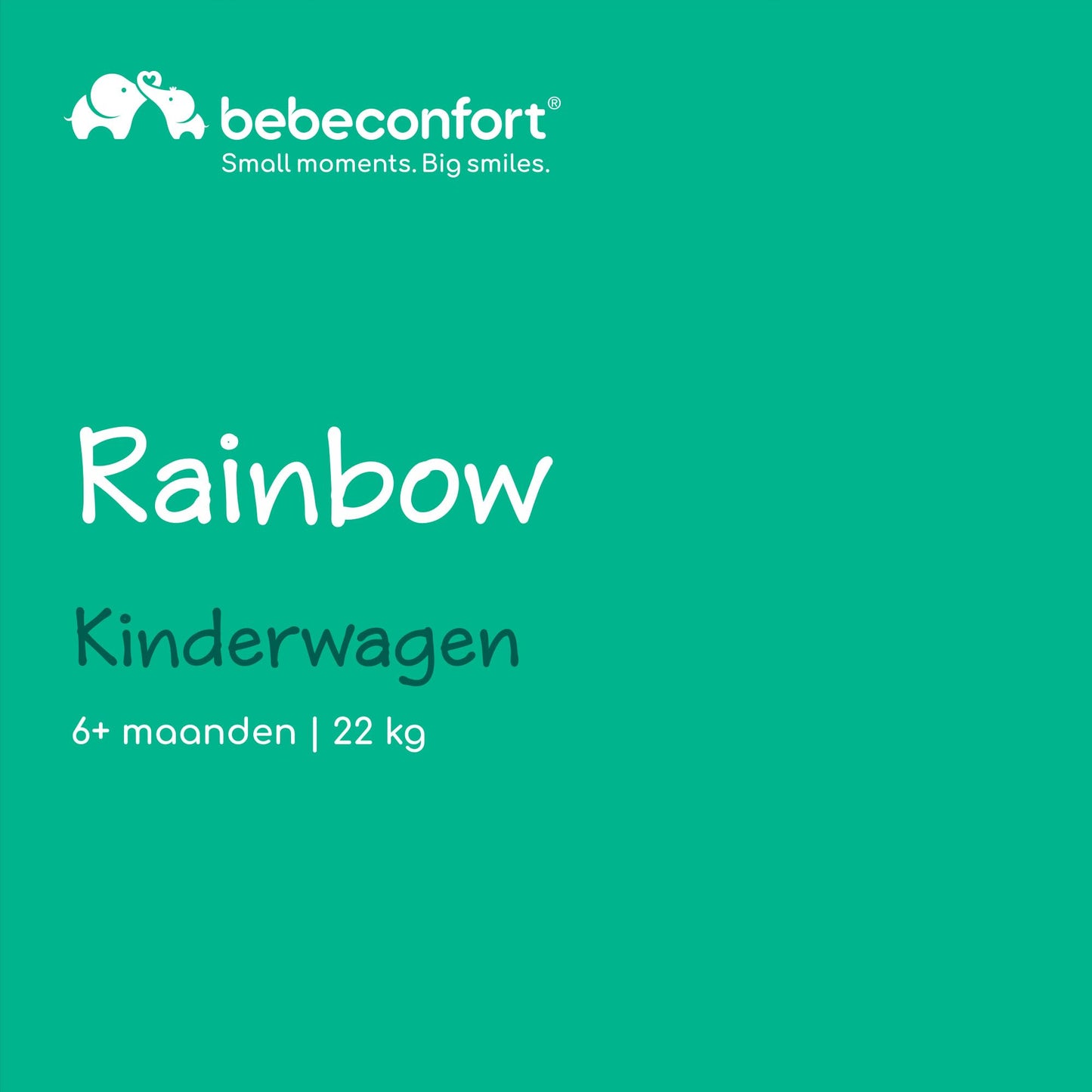 Bebeconfort Rainbow kergkäru, kokkupandav ja kerge, Mineral Green