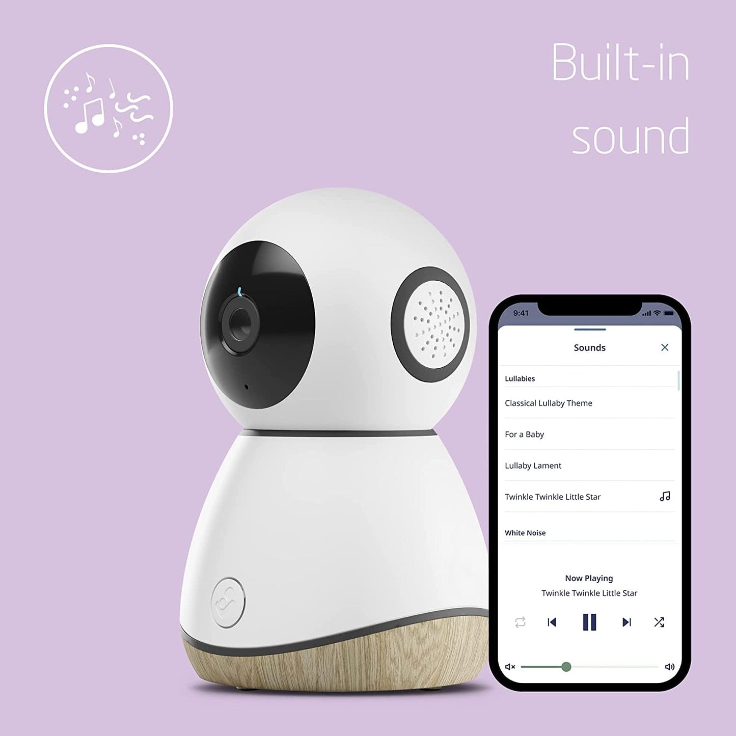 Maxi-Cosi See nutikas videobeebimonitor 1080p HD, Wi-Fi ja äpijuhtimisega