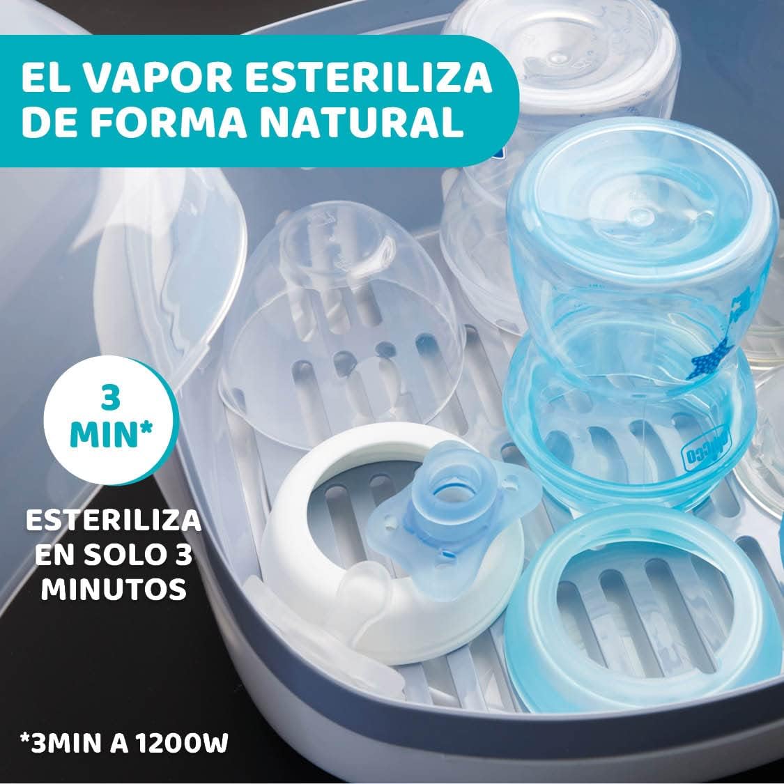 Chicco microwave steam sterilizer for baby accessories