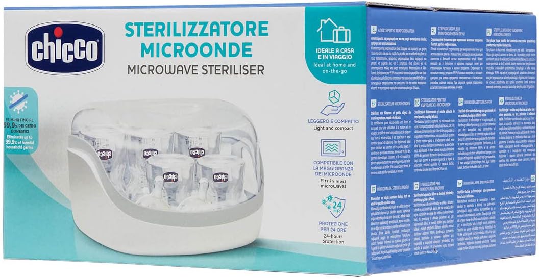 Chicco microwave steam sterilizer for baby accessories