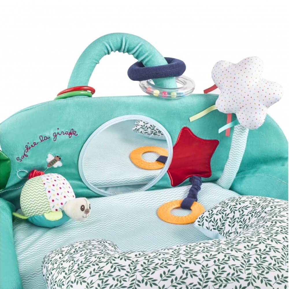 Sophie la Girafe kaasaskantav mängumatt mängukaarega