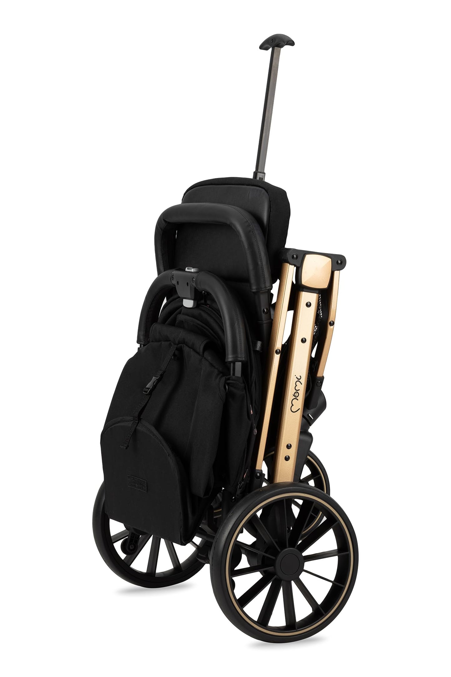 MoMi Estelle Plus Light kergkäru, must, kuni 22 kg
