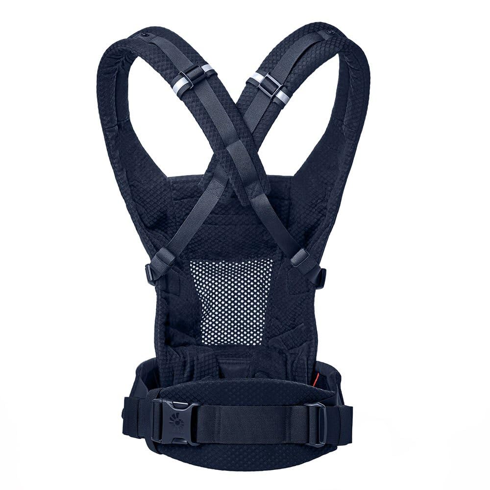 Ergobaby Adapt SoftFlex Mesh beebikandekott, 0–4 a, 3 asendit, tumesinine