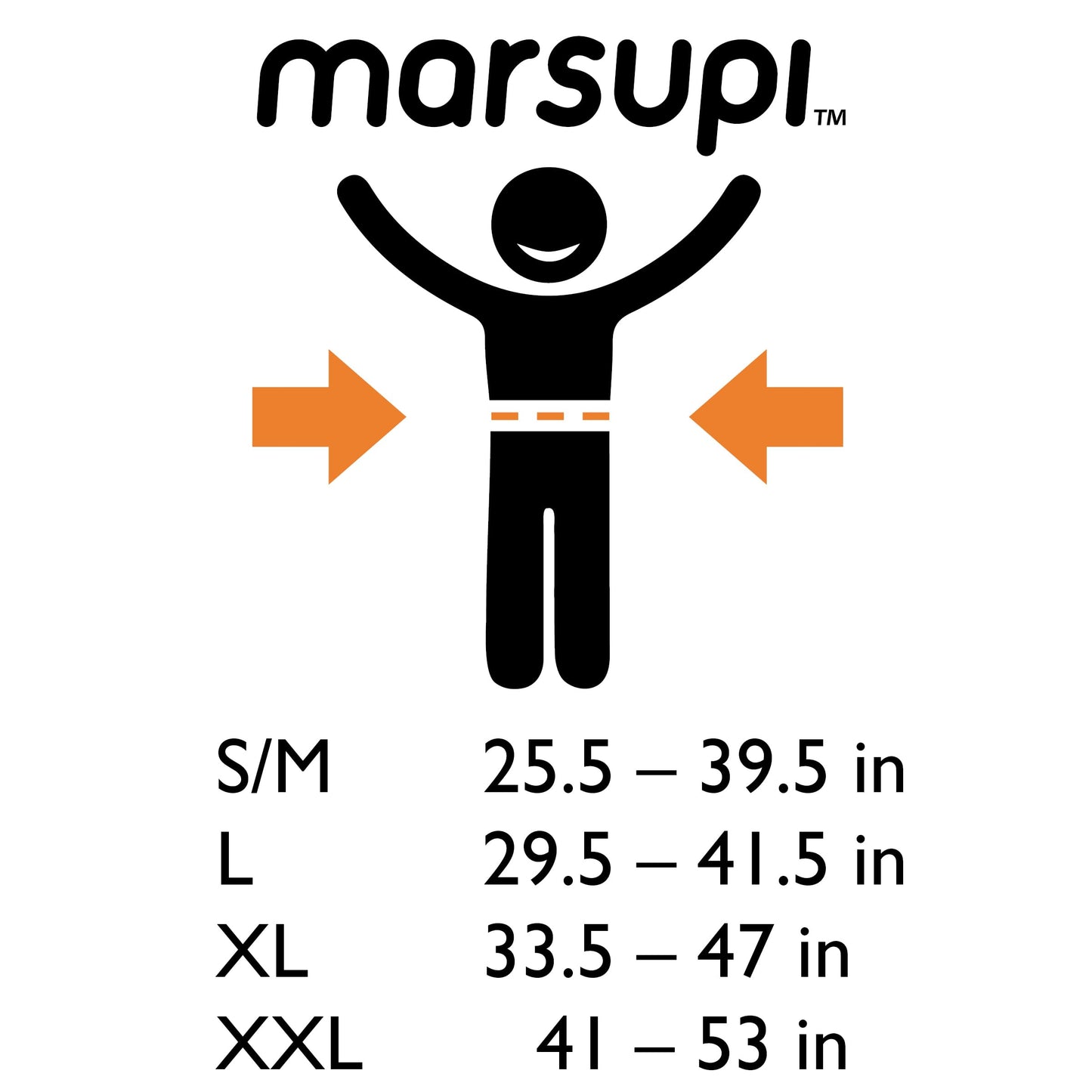 Marsupi 2.0 beebikandekott vastsündinule, kuni 15 kg, kerge ja kompaktne, takjakinnitusega, must S/M