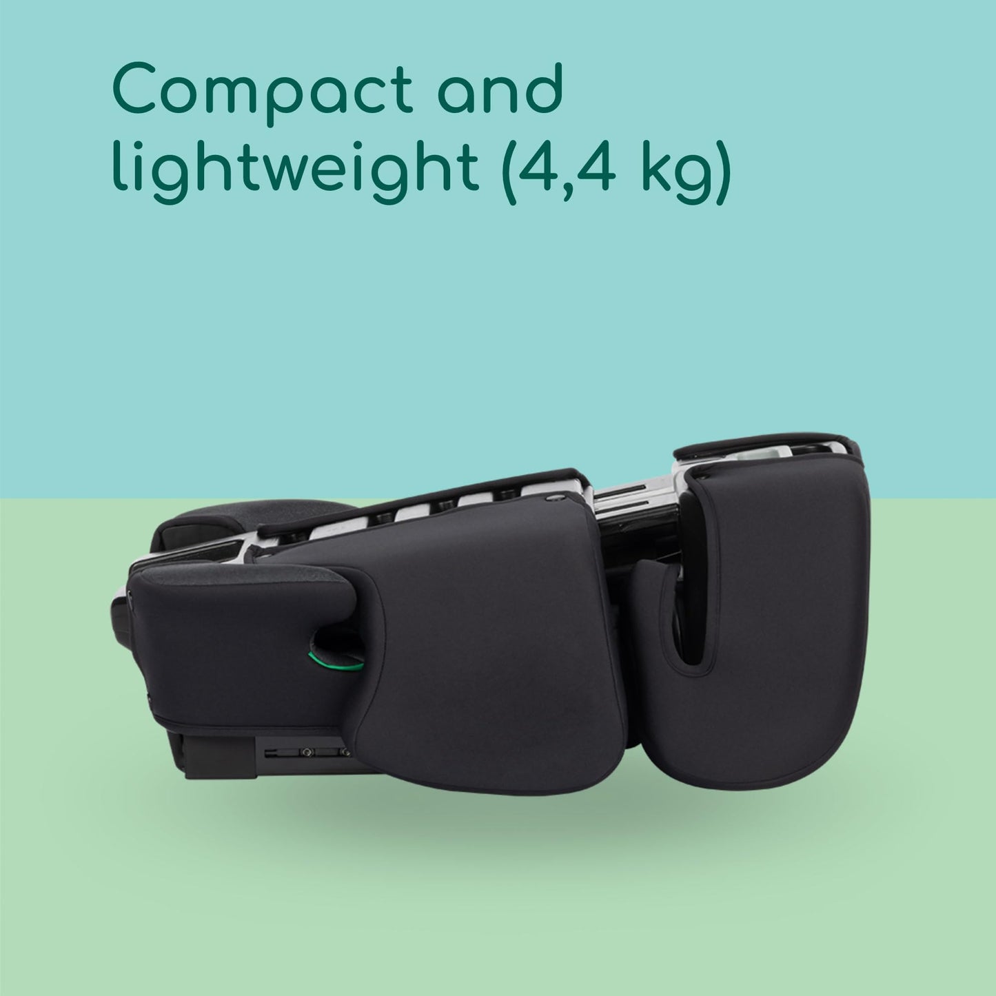 Bebeconfort Road Fix i-Size turvaiste, Isofix, 100–150 cm, 3,5–12 a, Tinted Black