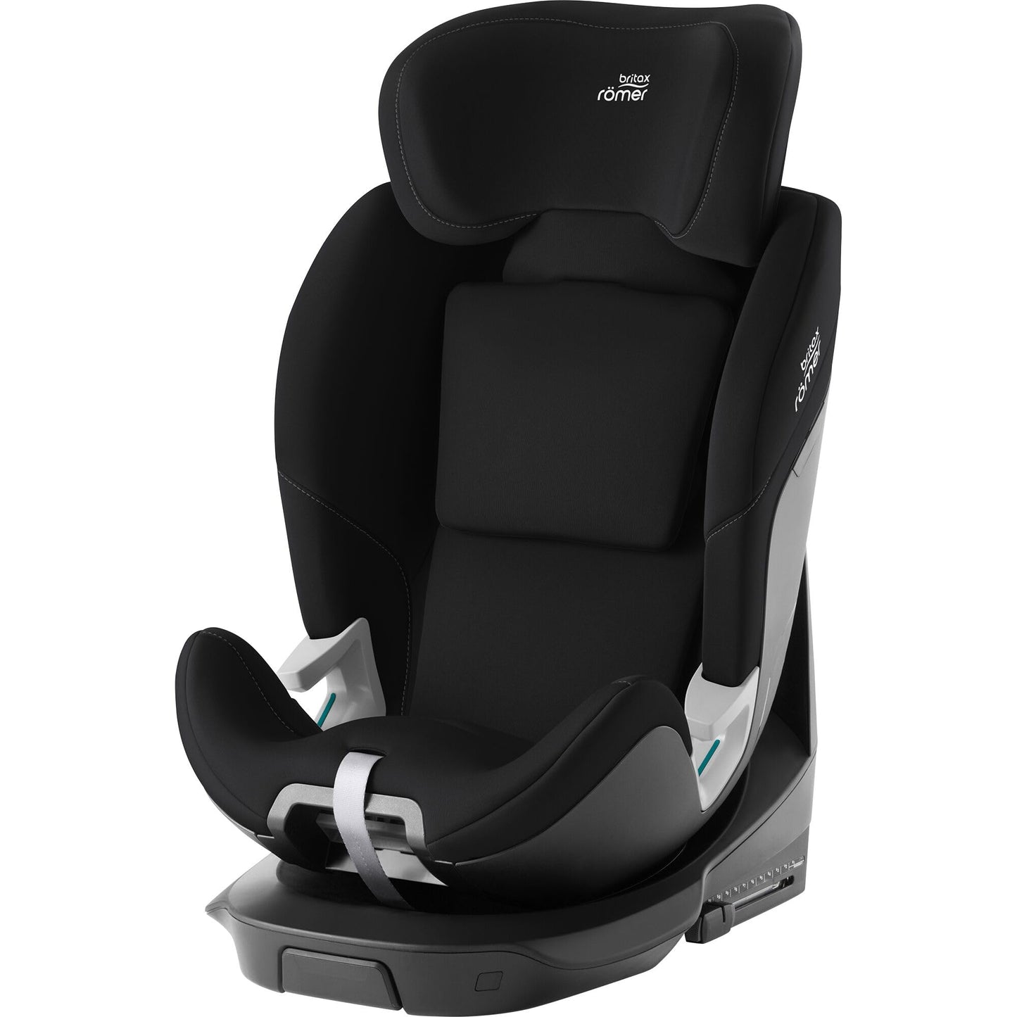 Britax Römer Rider turvatool, ISOFIX ja tugijalaga, 40–125 cm, Space Black