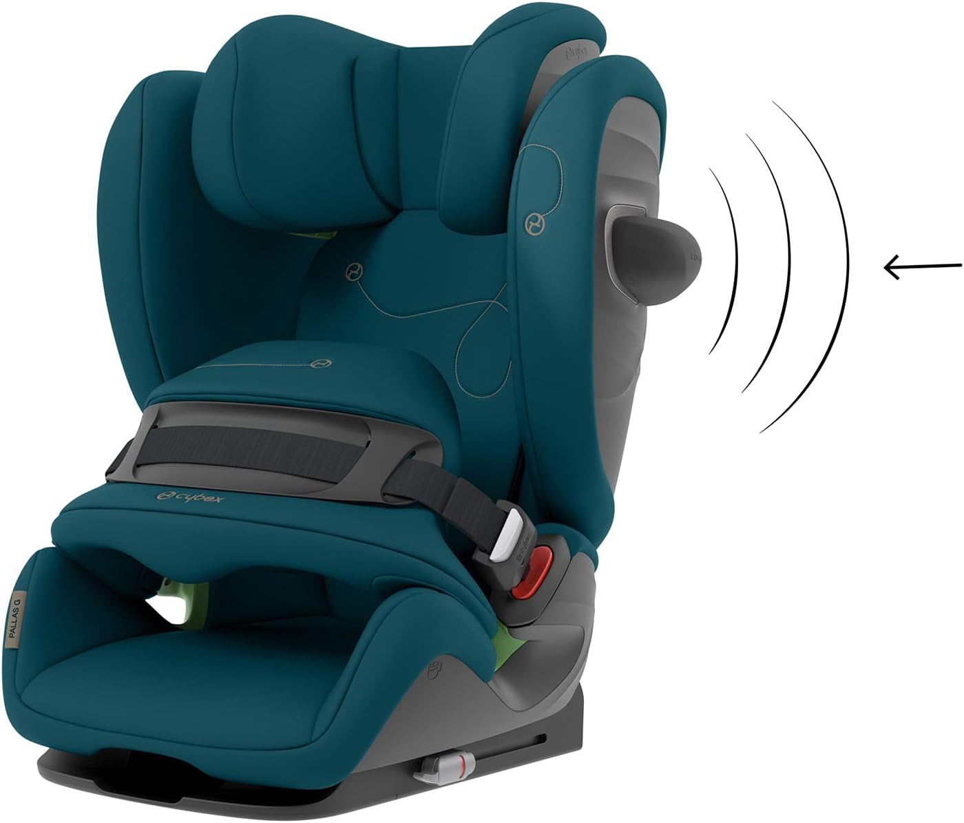 CYBEX Gold Pallas G i-Size turvatool, 76–150 cm, River Blue