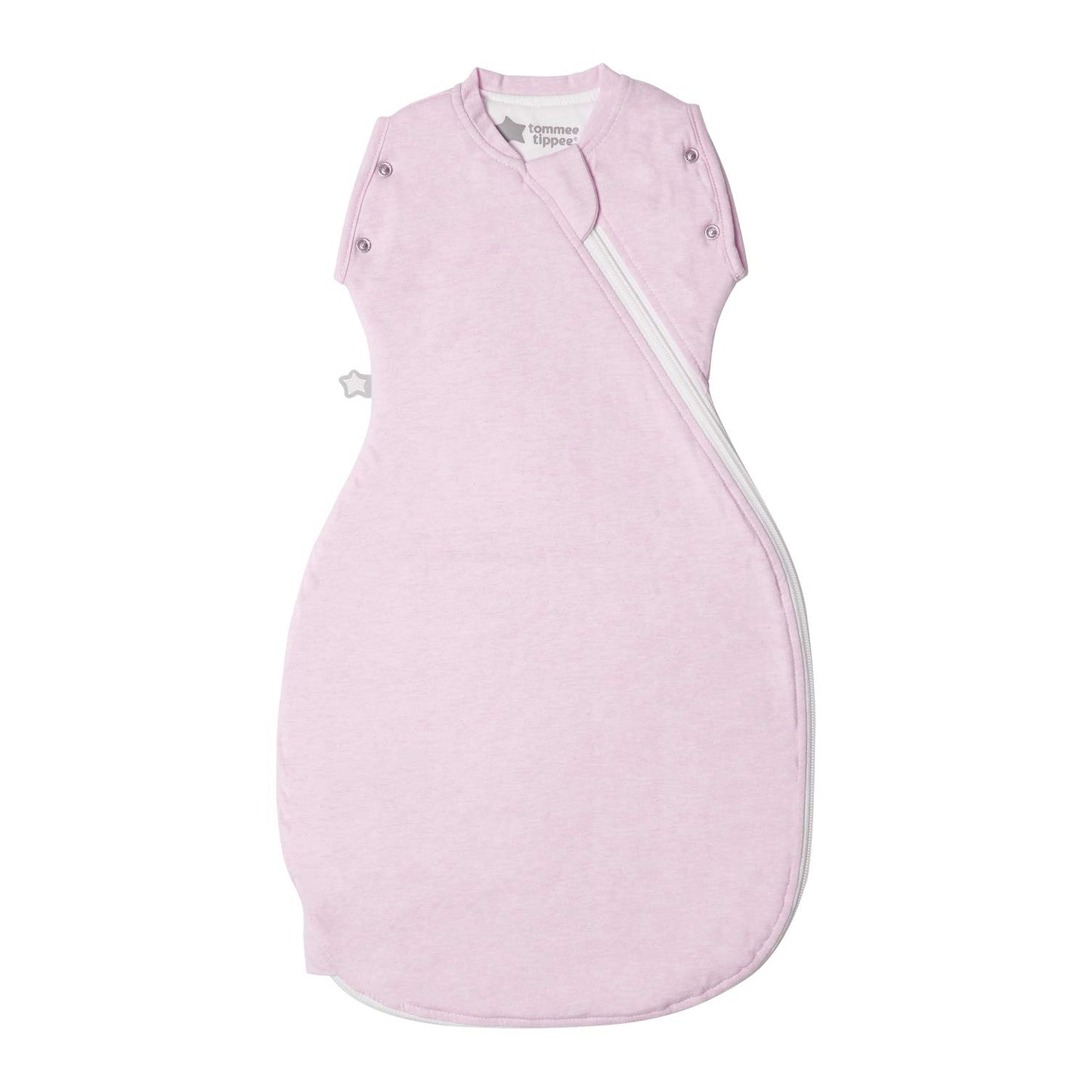 Tommee Tippee Grobag Snuggle baby sleeping bag 0–4 months, 2.5 TOG, pink