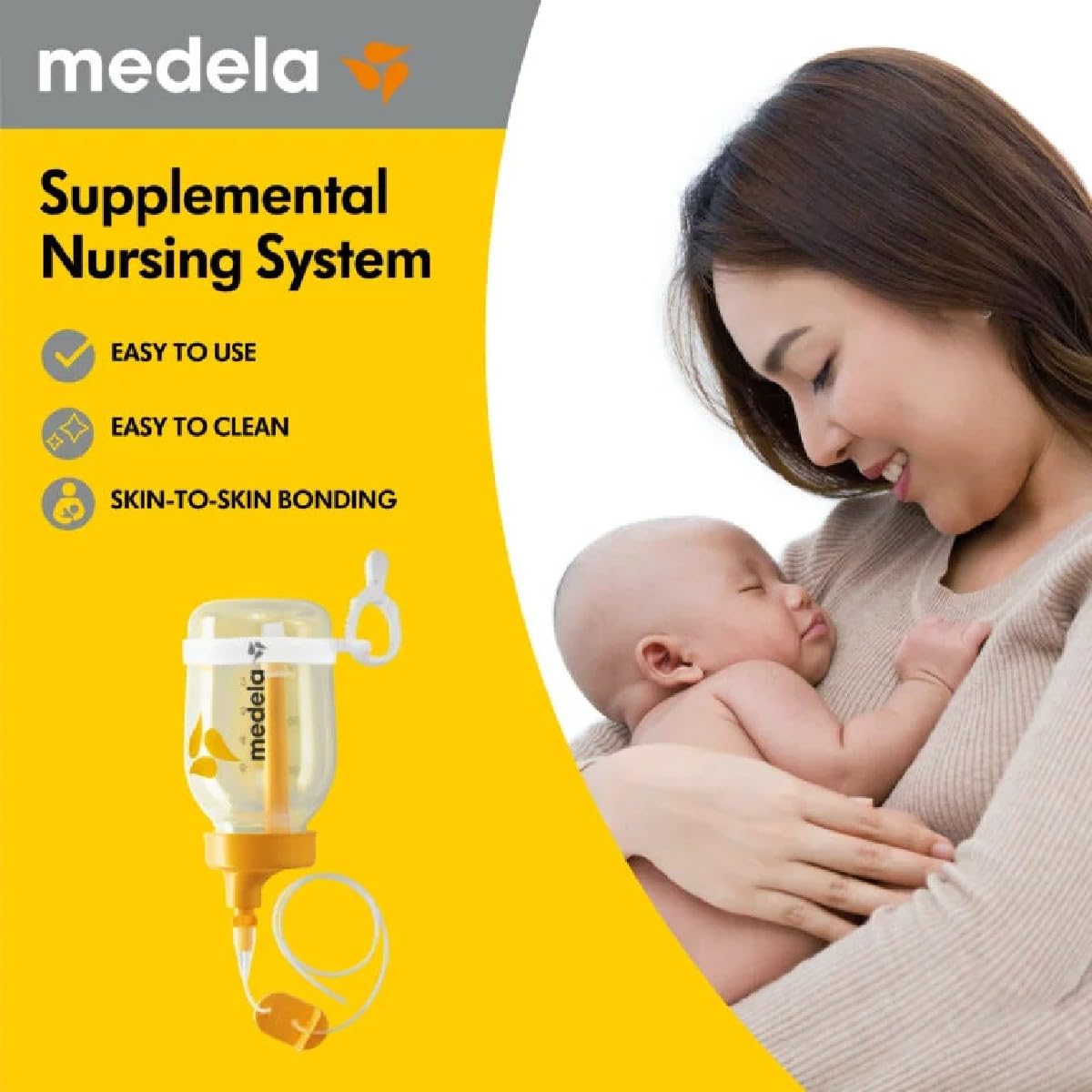 Medela lisasöötmisseade SNS rinnaga toitmise abivahend, 150 ml