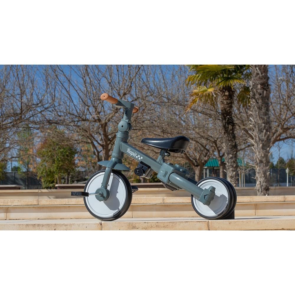 Interbaby 5-in-1 evolutionary tricycle, bluish gray