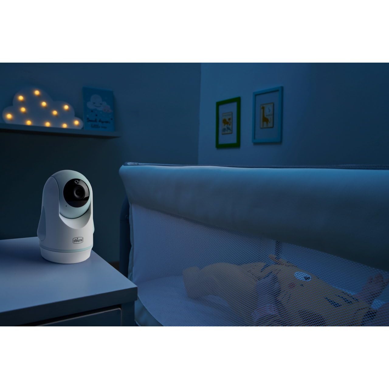 Chicco Evolution videobeebimonitor 5" ekraani, pööratava kaamera ja öönägemisega