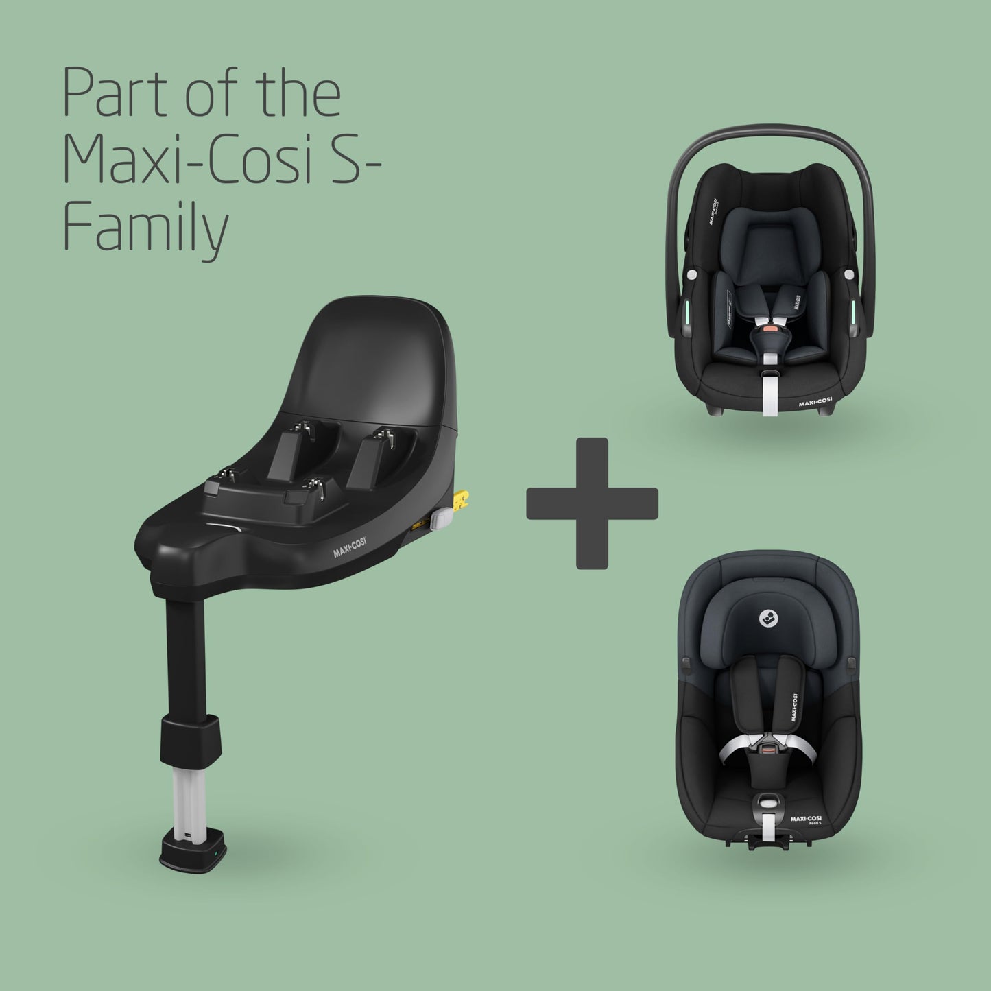 Maxi-Cosi FamilyFix S i-Size ISOFIX alus, 0–4 a, must