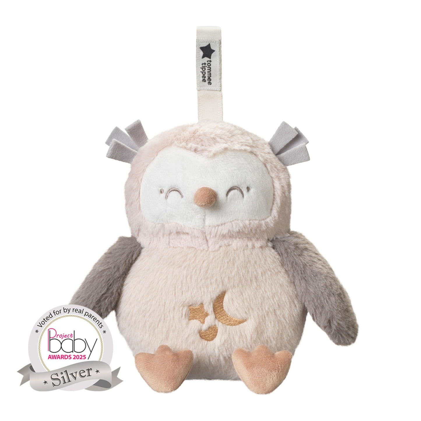 Tommee Tippee OllieOwl Deluxe helide ja valgusega uneabiline beebidele, CrySensor, USB-laetav