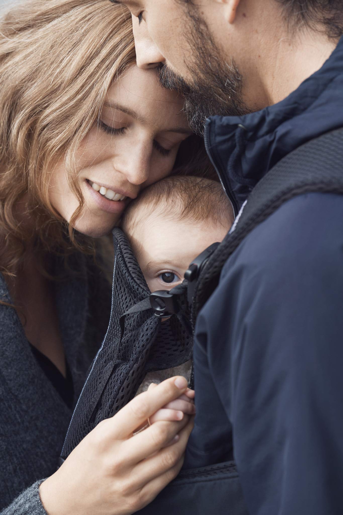 BabyBjörn One Air baby carrier, 3D Mesh, black