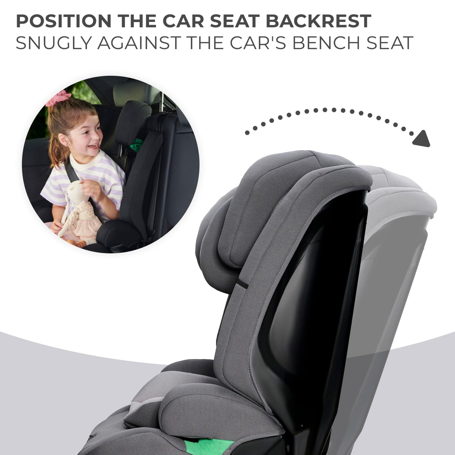 Kinderkraft Safety FIX2 i-Size turvatool 76–150 cm (9–36 kg), ISOFIX, hall