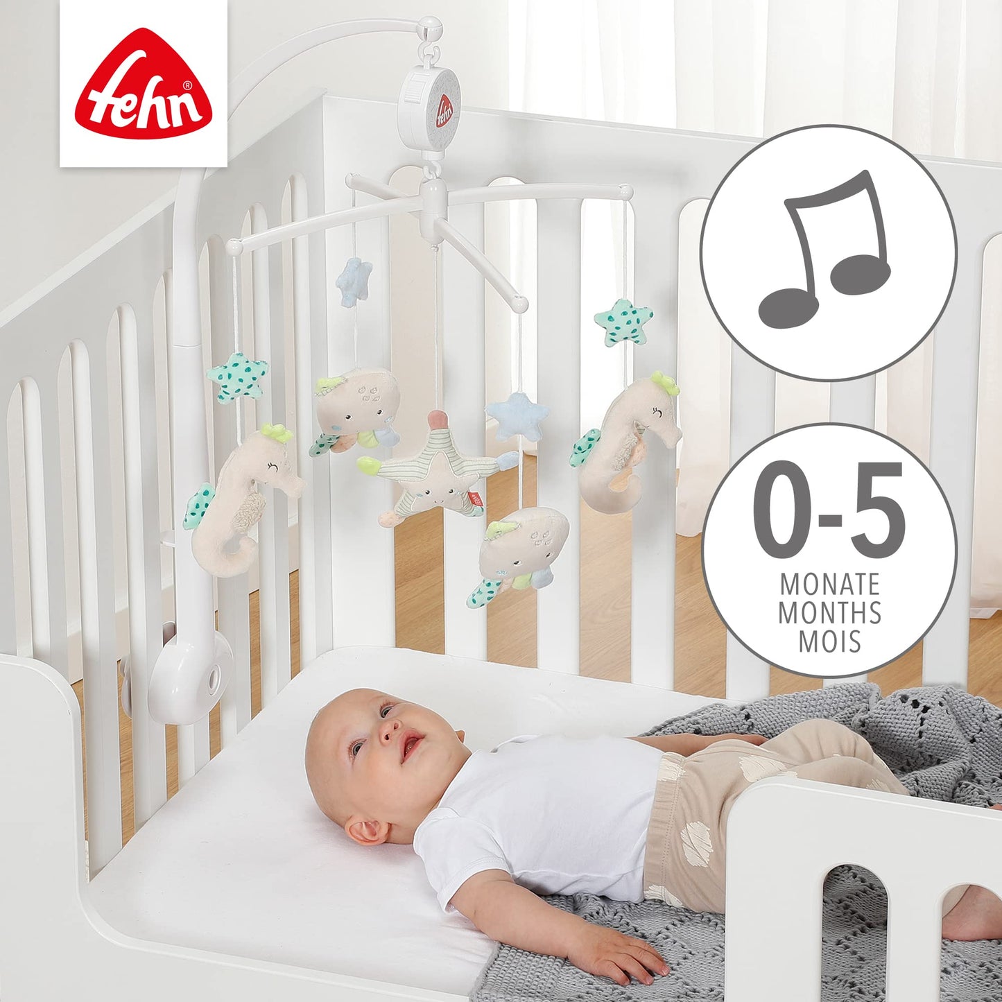 Fehn muusikaline voodikarusell „Mere lapsed“