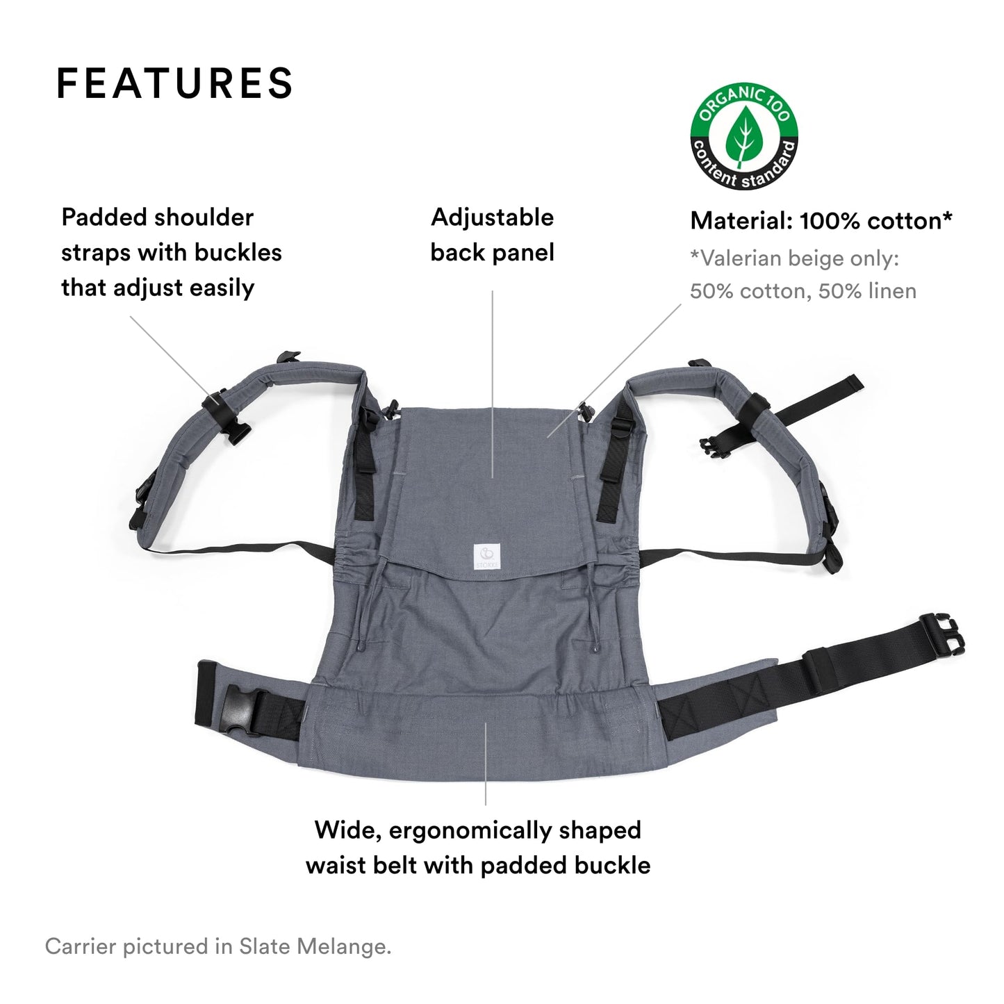 Stokke Limas Carrier Flex beebikandekott, 2023, espresso