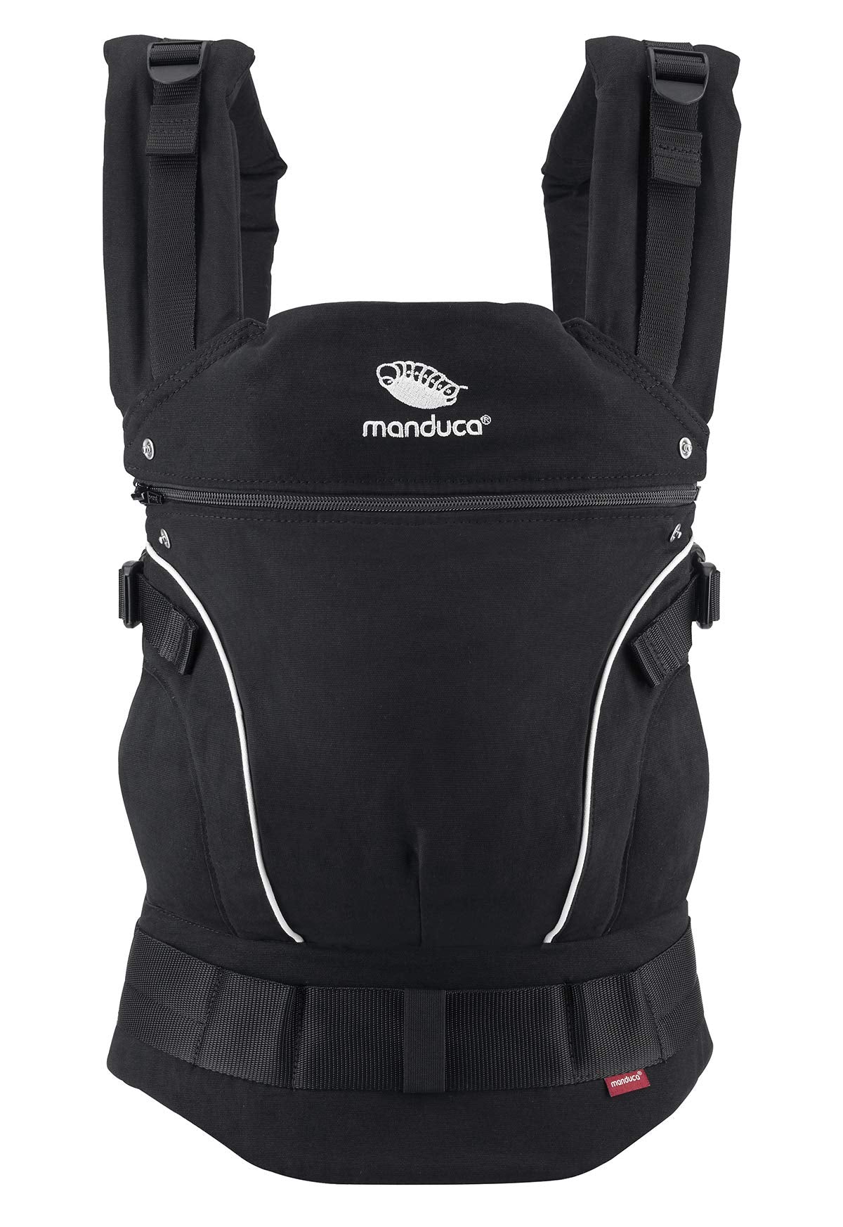 manduca First beebi kandekott – sünnist kuni 20 kg, must