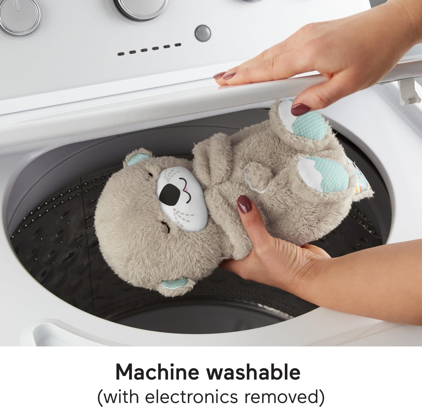 Fisher-Price kaisukas ja helimasin Soothe 'n Snuggle Otter, valguse ja hingamisliigutustega