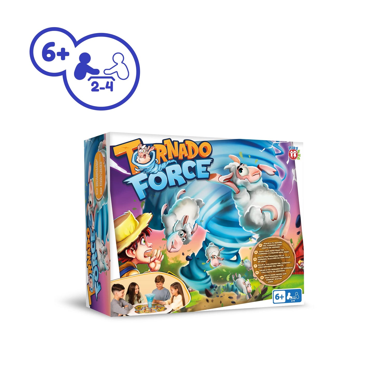 PLAY FUN BY IMC TOYS strateegiamäng Tornado Force (6+, 2–4 mängijat)