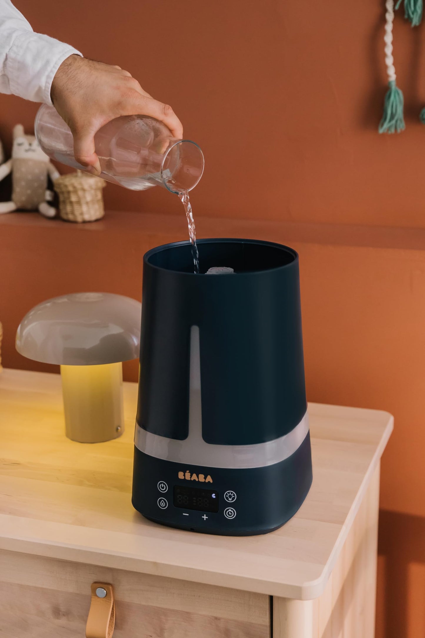 Béaba Zen Air õhuniisuti öövalgustusega, 4 L, sinine
