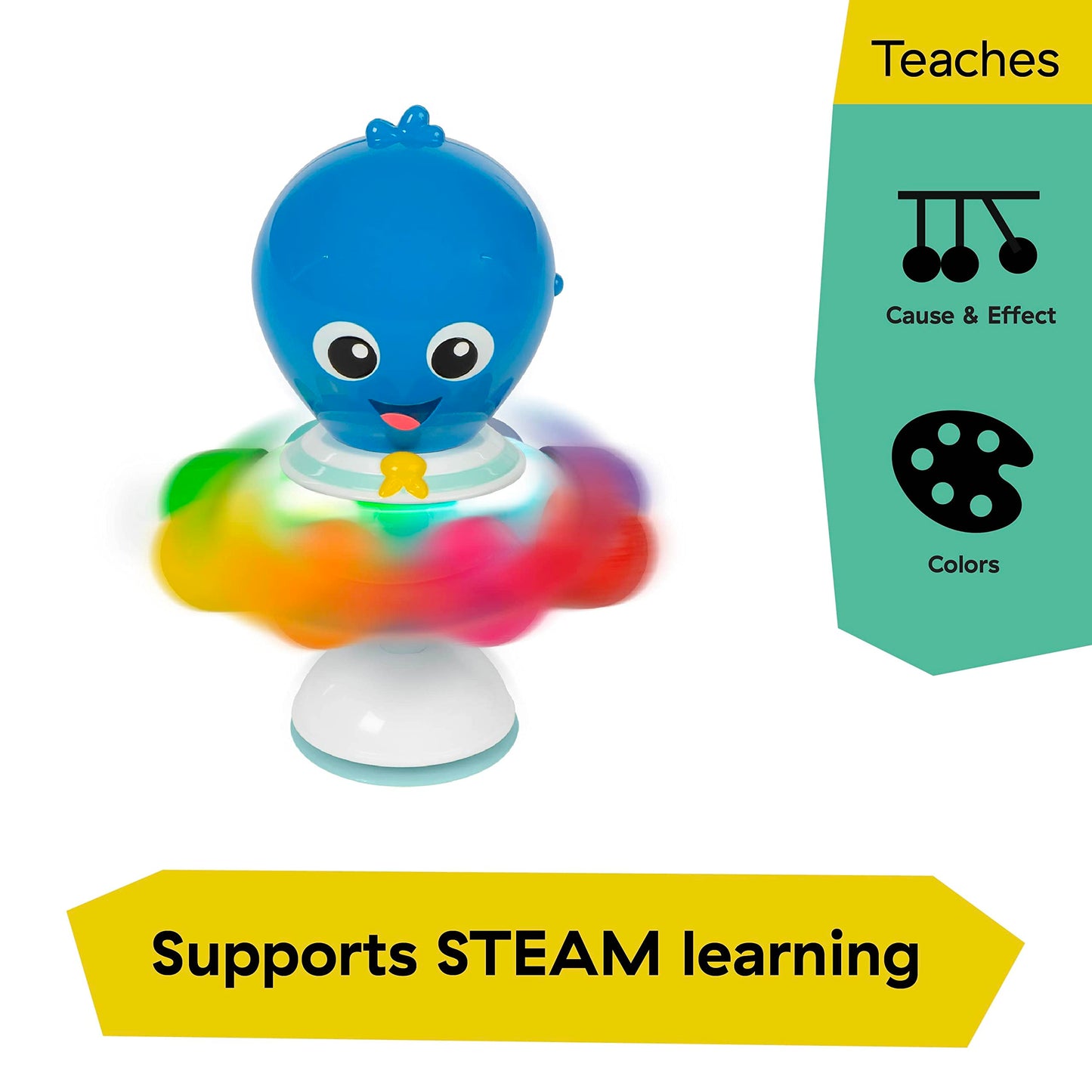 Baby Einstein Ocean Explorers Opus Spin & Sea imikute arendav mänguasi iminapaga