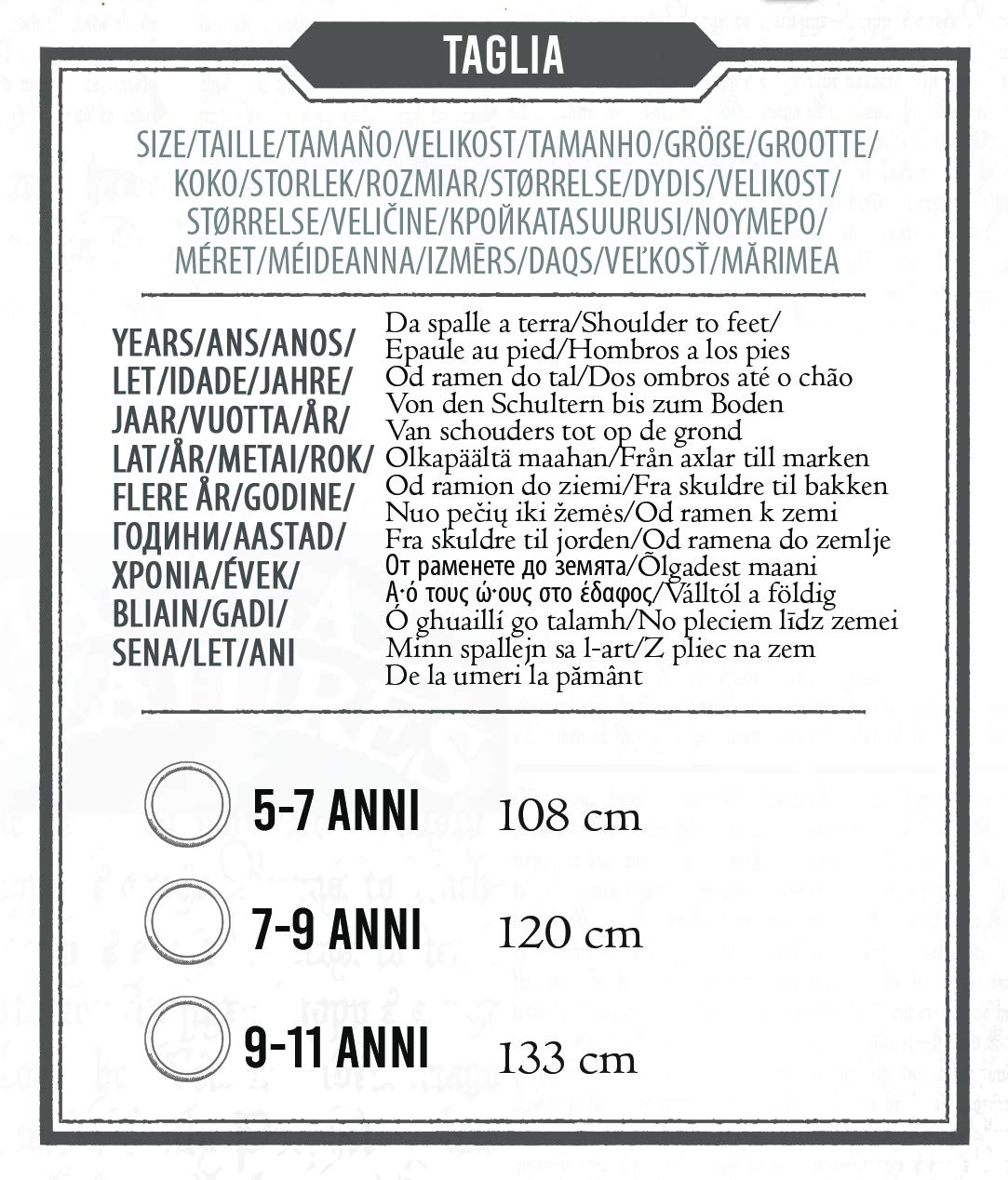 Ametlik Gryffindori kostüüm, Harry Potter, 9–11 a