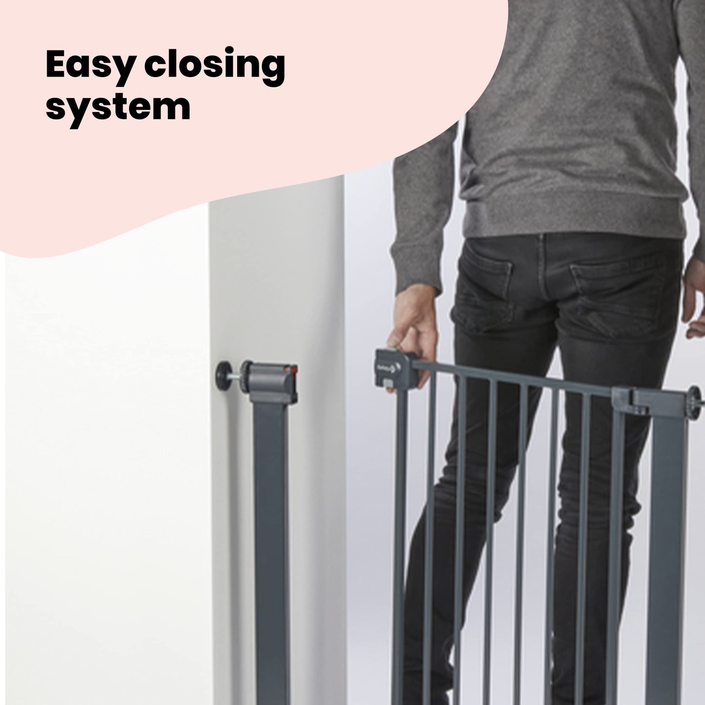 Safety 1st metallist turvavärav Easy Close, 73–80 cm, hall